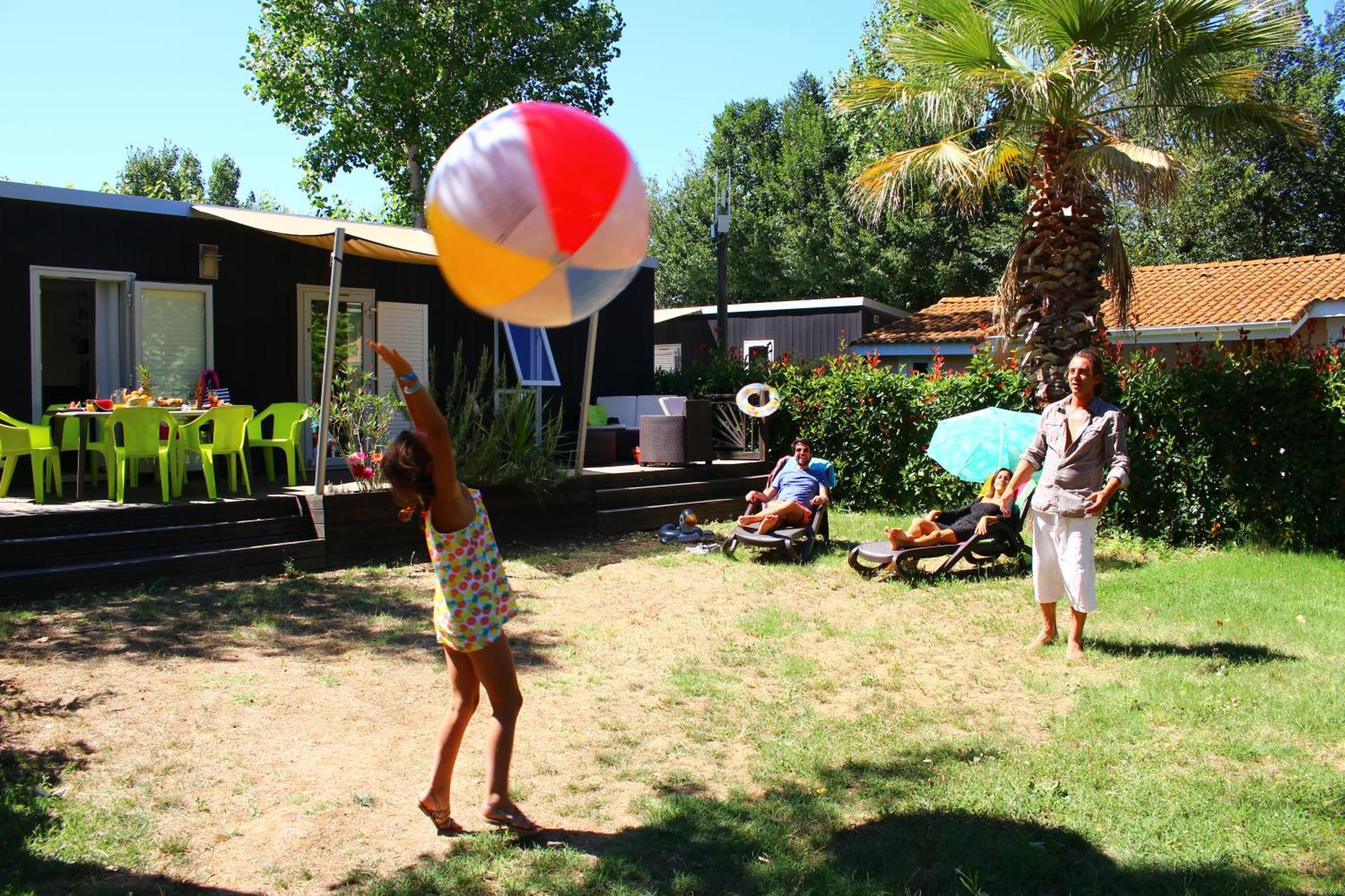 Camping Club L'Air Marin Виас Экстерьер фото